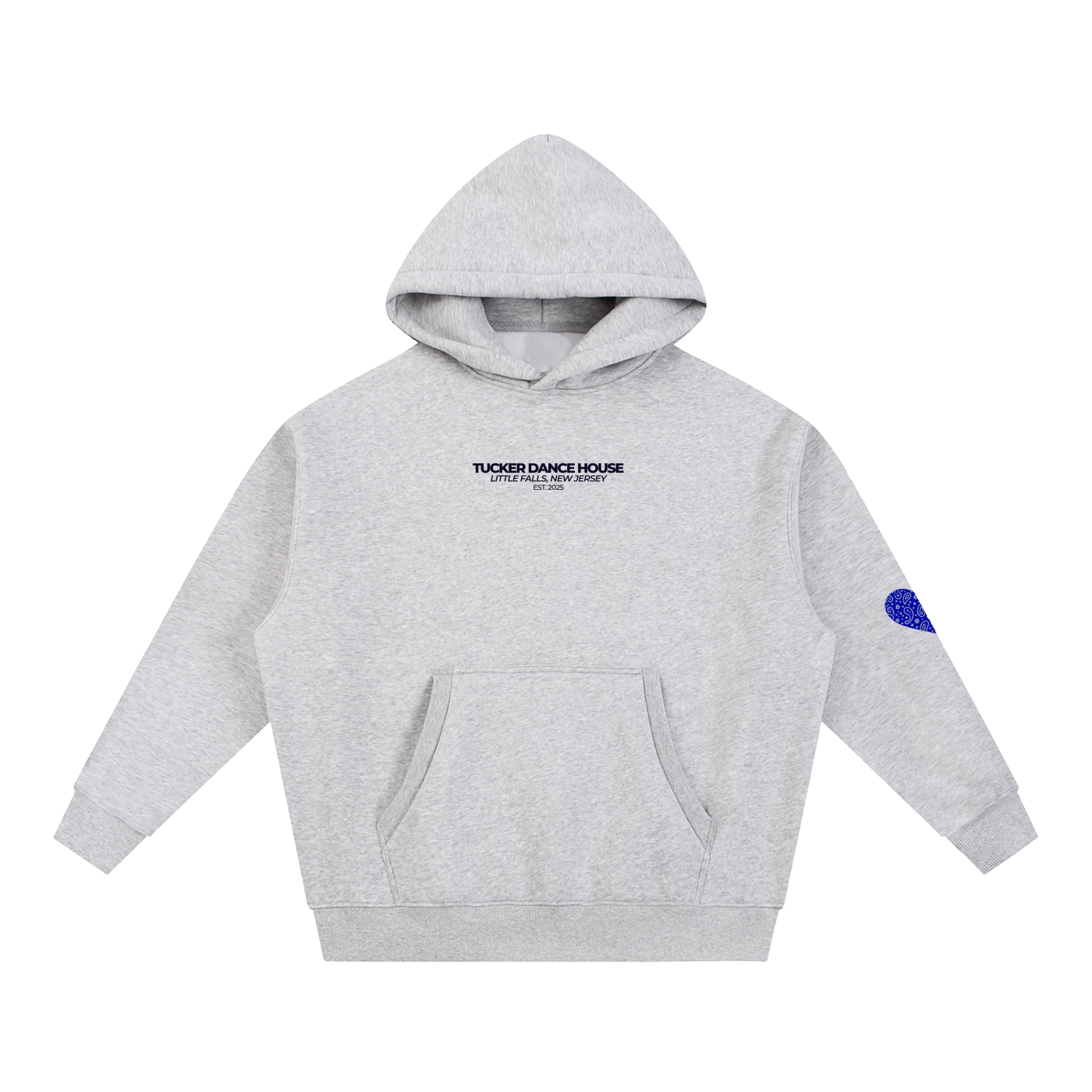 Adult Home is Where the Heart is Oversized Boxy Fit Hoodie